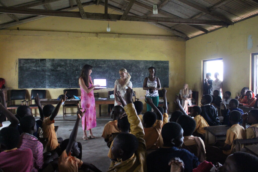 Empowering Girl Students in Ghana