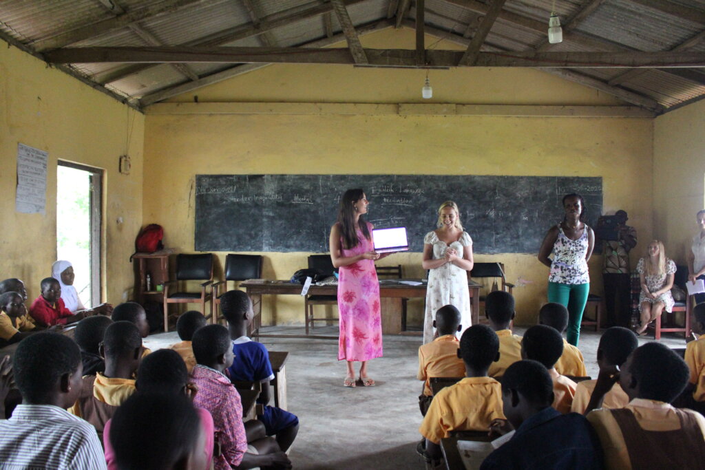Empowering Girls in Adenkrebi, Ghana