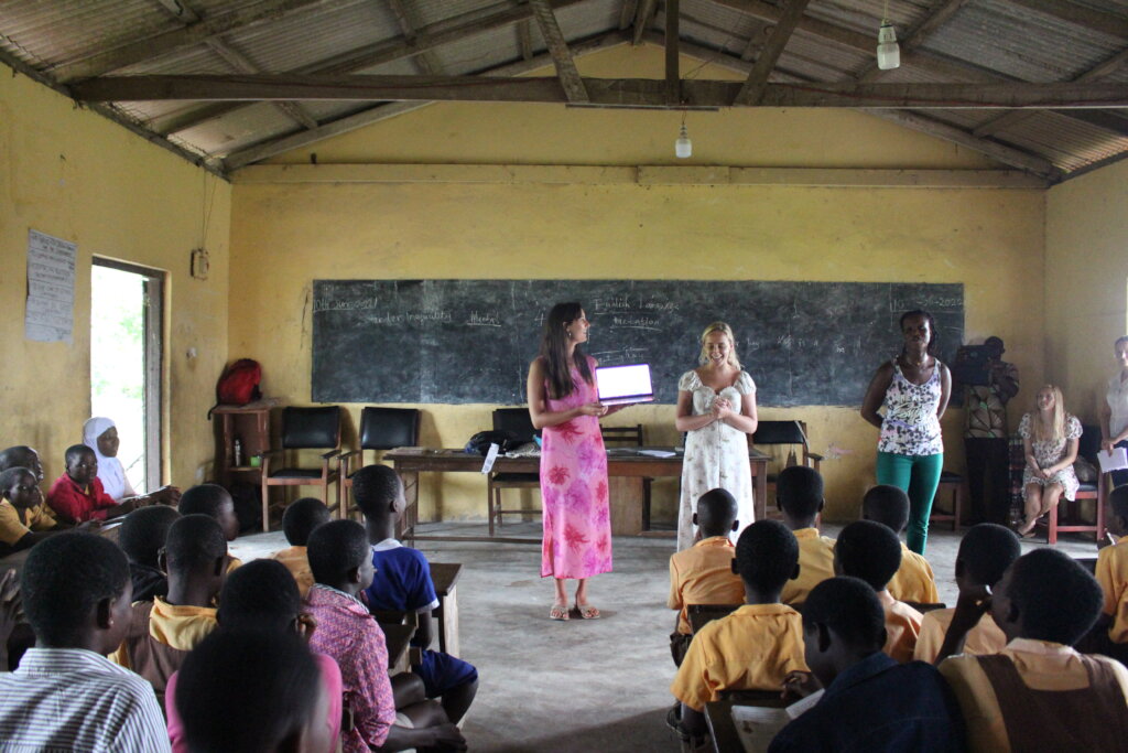 Empowering Girl Students in Ghana