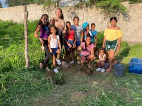 Summer Camp garden participants!