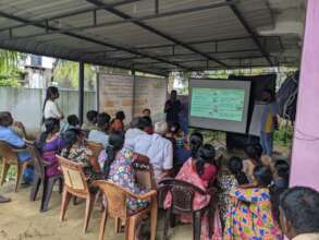 Training session for farmers