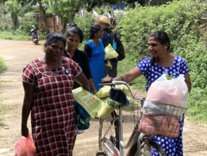 Food distribution in Sri Lanka