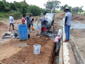 Reservoir rehabilitation in Mullaitivu