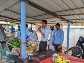 Organic farmer's market in Sri Lanka