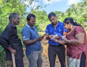 Agriculture training in Trincomalee
