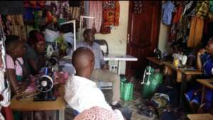 Project leader in a tailoring apprenticeship cente