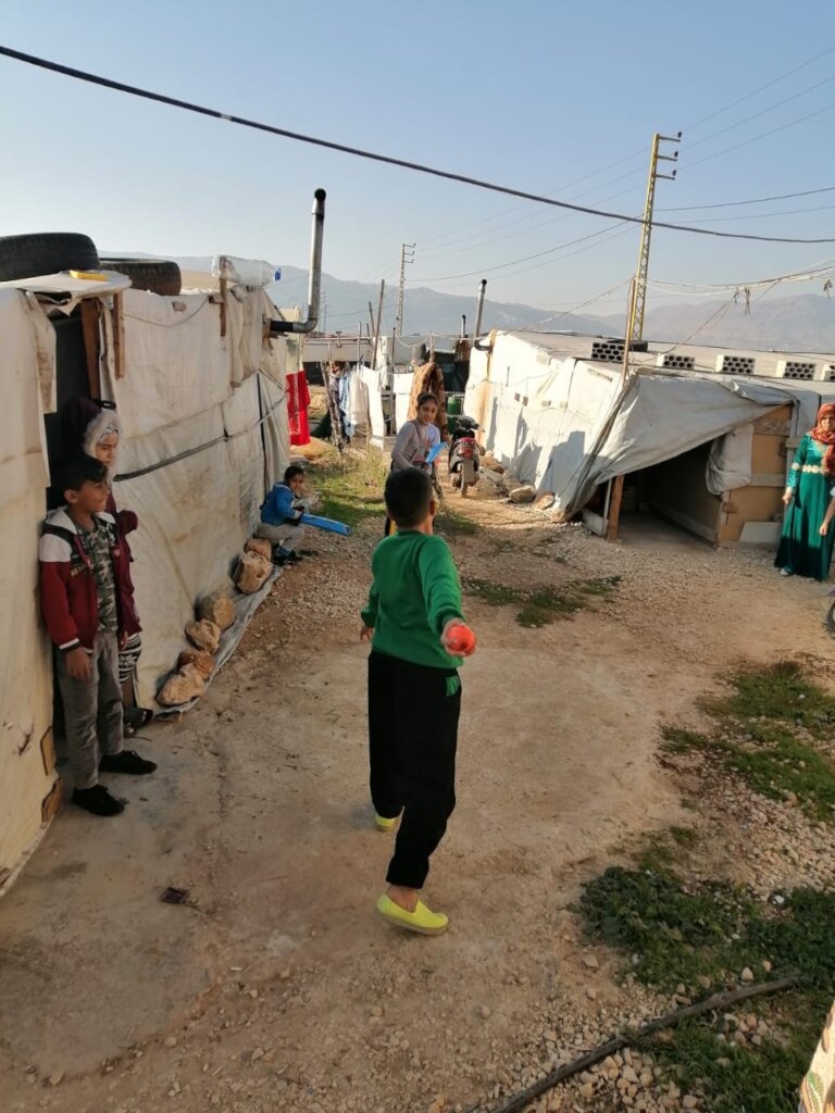 Sport changing lives for young Syrian refugees