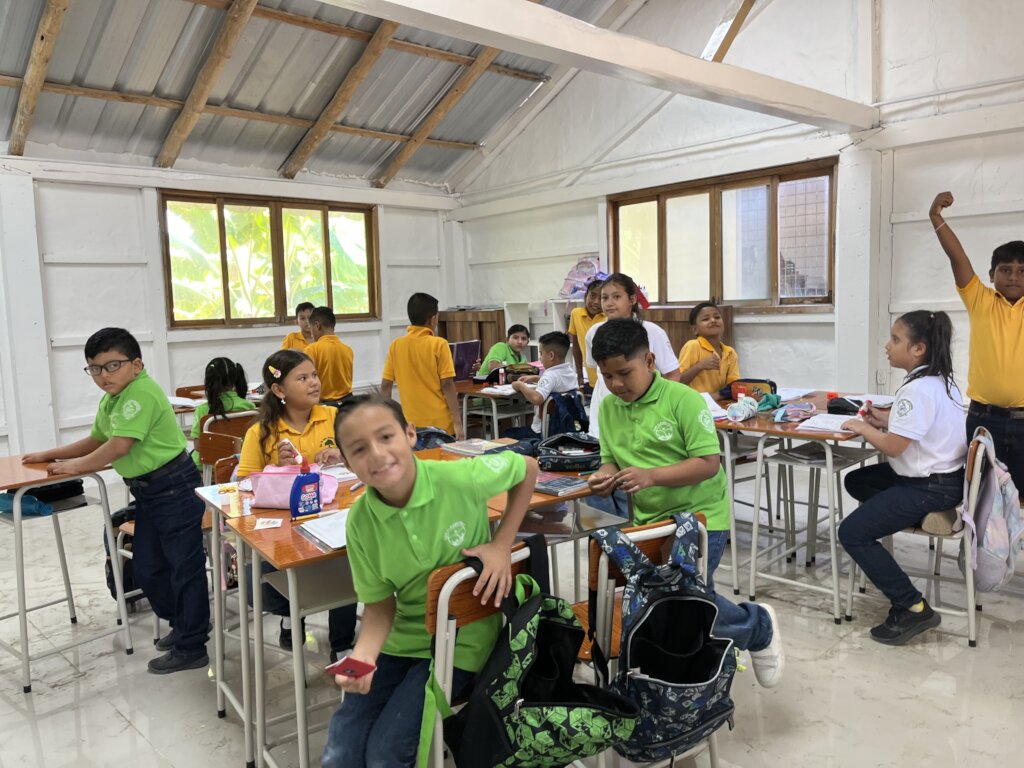 Student ans at work
