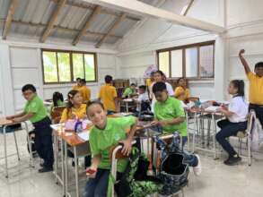 Student ans at work