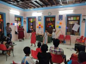 Children performing a stunning dance performance