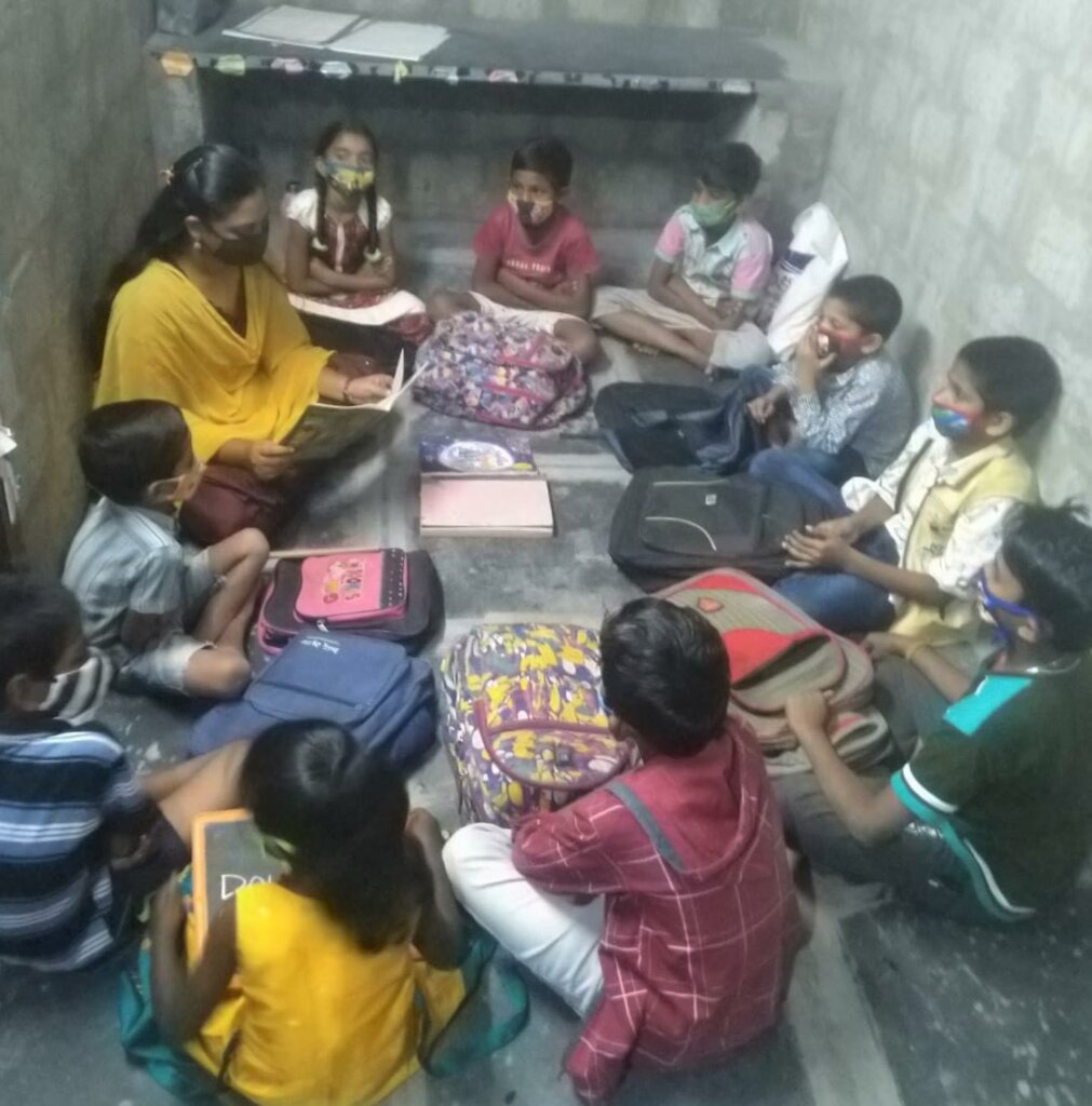 After school - Learning centres for slum Children