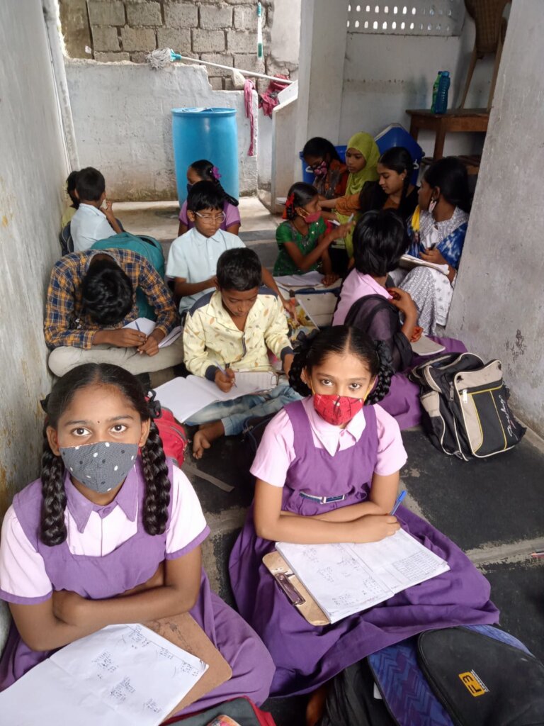 After school - Learning centres for slum Children
