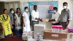 Thelipallai Base Hospital Emergency Supplies