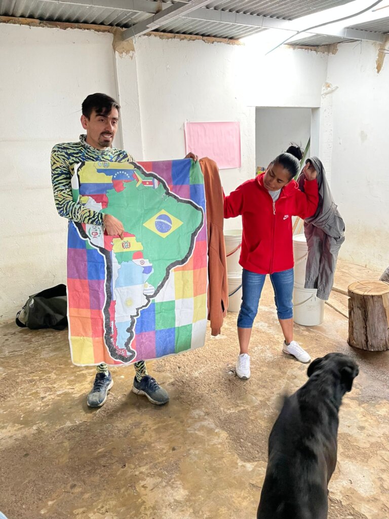 Creation of a shared vegetable garden in Bogota