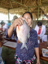 Cachama at gastronomy workshop