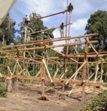 Building the Youth Empowerment Center in Sani Isla