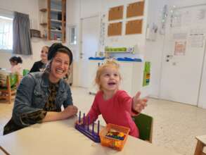 Child with disabilities at a Chimes Center