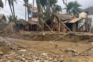 Reactivation at Oaxaca after hurricane Agatha