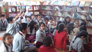 Discussion in the library