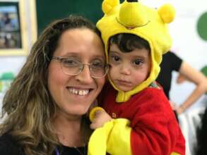 Child with disabilities at a Chimes Center
