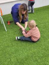 Child with disabilities at a Chimes Center