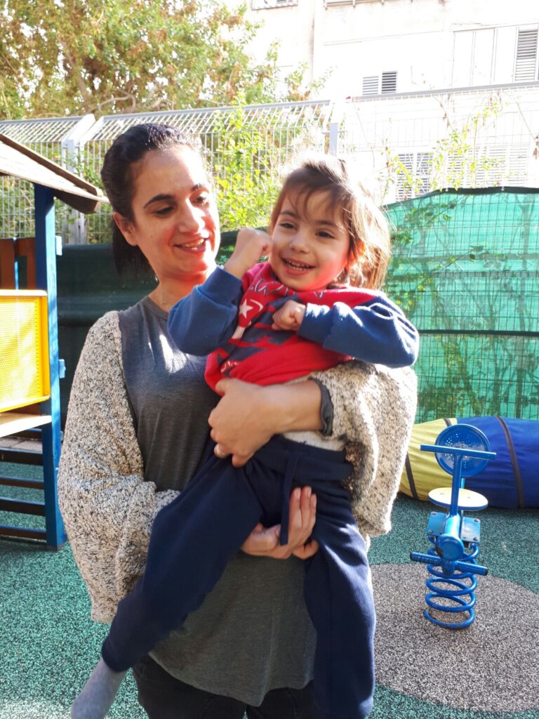 Child at Chimes Israel Early Childhood Center