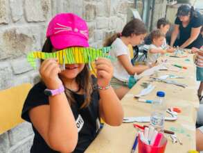 Humade upcycling seminar for children