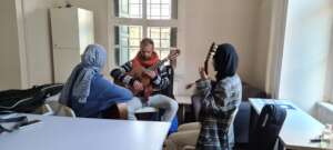 Music class at Mosaik Support Center