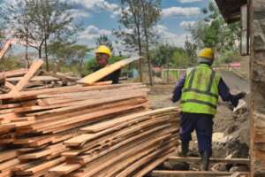 Construction- 60% of the crew are women!