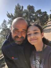 Mahmoud and his daughter