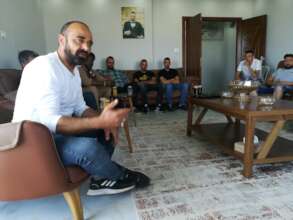 Mahmoud Salhiah meets with Congress Staff Del