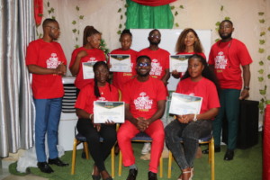 Graduation picture of cohort 4