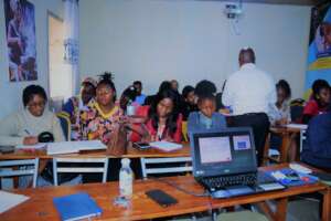 Capacity building session with Bamenda Youths.