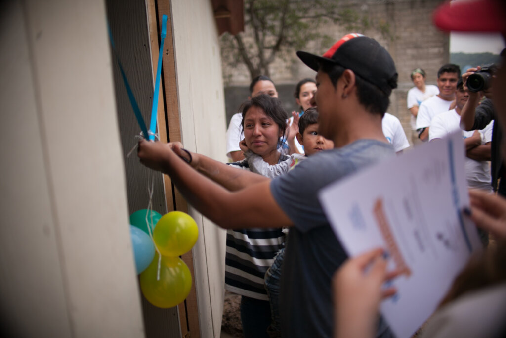 A new home for 20 families in emergency in Mexico
