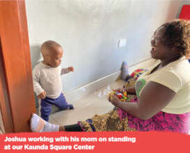 Joshua and Mom