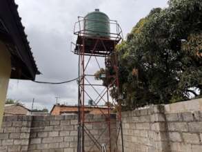Water tank at one of our Community Care Centers