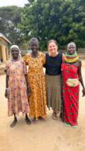 Our founder, Jenny, with our artisans