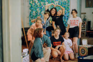 Ukrainian children explore storytelling in Moldova