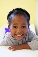 One of the children at our Centre