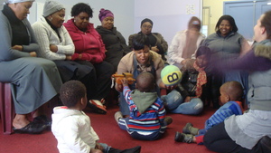 Teachers taking part in experiential learning