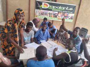 Young leaders training session