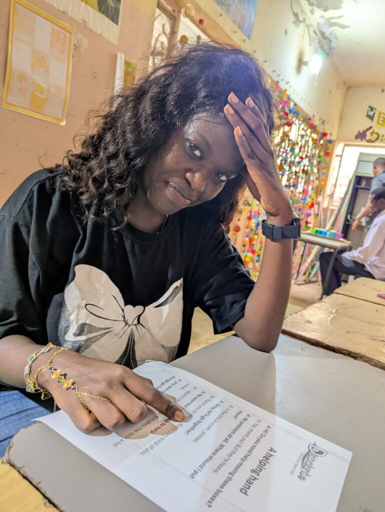 Fatou learning English