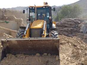 Rubble removal with HALO excavators