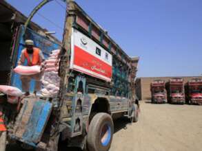 Aid arriving in Afghanistan. Credit: EPA