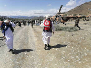Activity on the ground in Afghanistan.