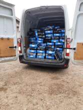 One delivery of dog food