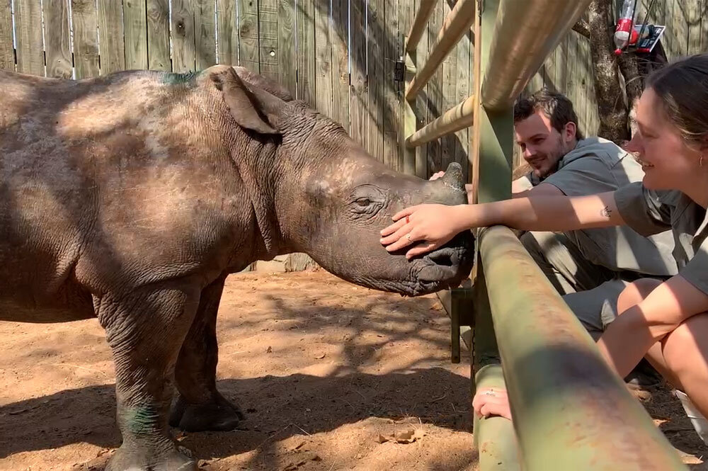 Angie learning to trust her carers