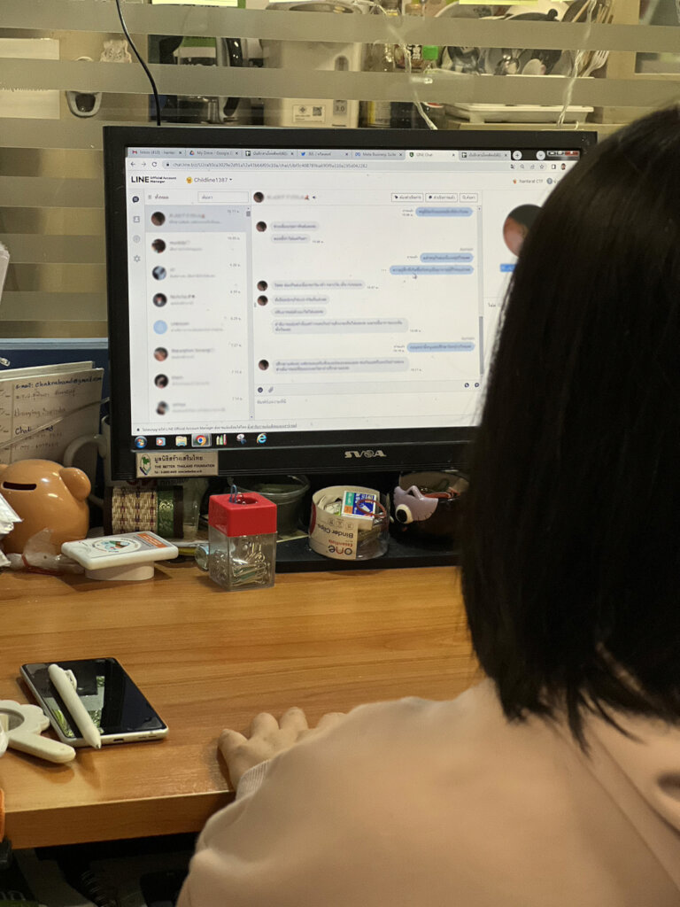 Support Childline Thailand's Call Centre