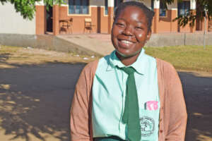 we work with students to plant trees