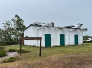 The Weavers' Workshop after Cyclone Jude